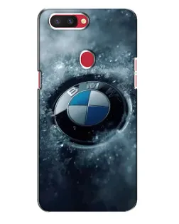 Чохол для OPPO R11s з картинкою «Логотип BMW — лід»