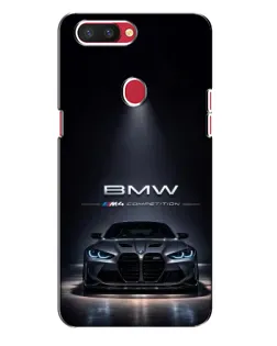 Чохол для OPPO R11s з картинкою «BMW крізь нічне місто»