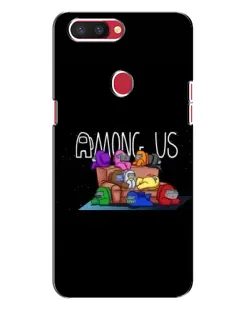 Чехол для OPPO R11s с картинкой «Логотип Among Us» Чехол для OPPO R11s с картинкой «Логотип Among Us»