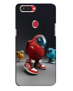 Чехол для OPPO R11s с картинкой «Among Us — 3D стиль» Чехол для OPPO R11s с картинкой «Among Us — 3D стиль»