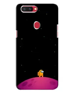 Чехол для OPPO R11s с картинкой «Одинокий герой на планете» Чехол для OPPO R11s с картинкой «Одинокий герой на планете»