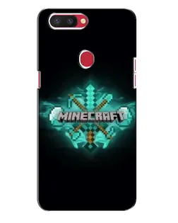 Чехол для OPPO R11s с картинкой «Minecraft Diamond лого»