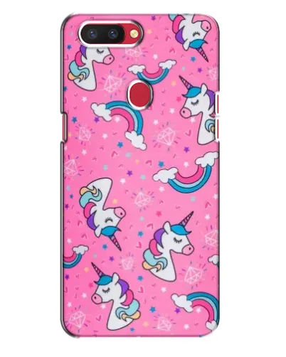 Чехол для OPPO R11s с картинкой «Unicorn паттерн розовый» Чехол для OPPO R11s с картинкой «Unicorn паттерн розовый»