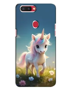 Чехол для OPPO R11s с картинкой «Единорог на поляне» Чехол для OPPO R11s с картинкой «Единорог на поляне»