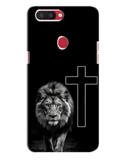 Чехол для OPPO R11s с картинкой «Лев и Крест» Чехол для OPPO R11s с картинкой «Лев и Крест»