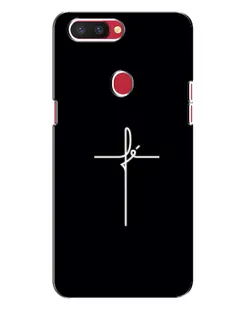 Чехол для OPPO R11s с картинкой «Тонкий крест»