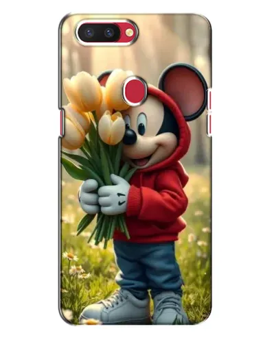 Чехол для OPPO R11s с картинкой «Микки с тюльпанами»