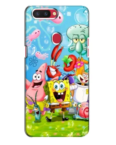 Чехол для OPPO R11s с картинкой «Губка Боб и друзья» Чехол для OPPO R11s с картинкой «Губка Боб и друзья»