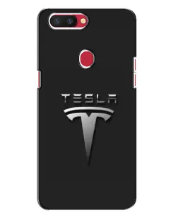 Чохол для OPPO R11s з картинкою «Сталевий логотип Tesla» Чохол для OPPO R11s з картинкою «Сталевий логотип Tesla»