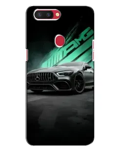 Чехол для OPPO R11s с картинкой «Темный Mercedes AMG»