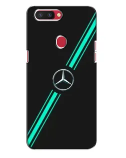 Чехол для OPPO R11s с картинкой «Спортивные линии Mercedes»