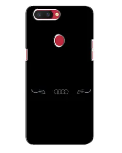 Чехол для OPPO R11s с картинкой «Audi — световой подпись» Чехол для OPPO R11s с картинкой «Audi — световой подпись»