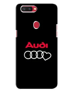 Чехол для OPPO R11s с картинкой «Логотип Audi Heart» Чехол для OPPO R11s с картинкой «Логотип Audi Heart»