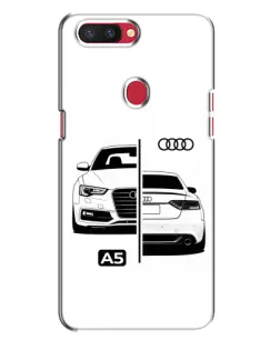 Чехол для OPPO R11s с картинкой «Audi — контрастный дизайн» Чехол для OPPO R11s с картинкой «Audi — контрастный дизайн»
