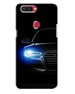 Чехол для OPPO R11s с картинкой «Неоновый взгляд Audi» Чехол для OPPO R11s с картинкой «Неоновый взгляд Audi»