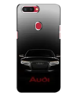 Чехол для OPPO R11s с картинкой «Audi — градиентный контур» Чехол для OPPO R11s с картинкой «Audi — градиентный контур»