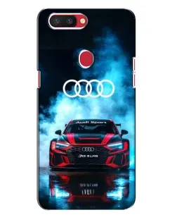 Чехол для OPPO R11s с картинкой «Audi Sport — неон» Чехол для OPPO R11s с картинкой «Audi Sport — неон»