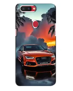Чехол для OPPO R11s с картинкой «Audi — закат» Чехол для OPPO R11s с картинкой «Audi — закат»