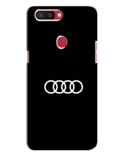 Чехол для OPPO R11s с картинкой «Audi White Logo» Чехол для OPPO R11s с картинкой «Audi White Logo»