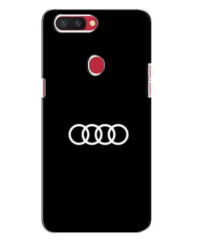 Чехол для OPPO R11s с картинкой «Audi White Logo»