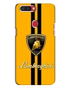 Чехол для OPPO R11s с картинкой «Lamborghini Stripe желтый» Чехол для OPPO R11s с картинкой «Lamborghini Stripe желтый»