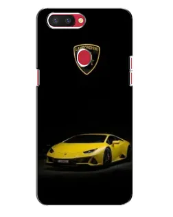 Чехол для OPPO R11s с картинкой «Lamborghini желтый акцент» Чехол для OPPO R11s с картинкой «Lamborghini желтый акцент»