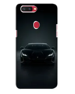 Чехол для OPPO R11s с картинкой «Черный Lamborghini Aventador» Чехол для OPPO R11s с картинкой «Черный Lamborghini Aventador»