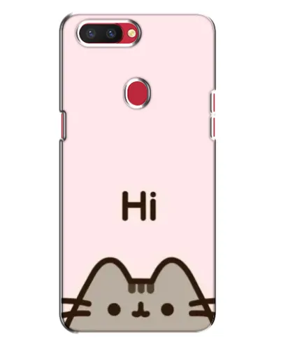 Чехол для OPPO R11s с картинкой «Пушин говорит Hi»