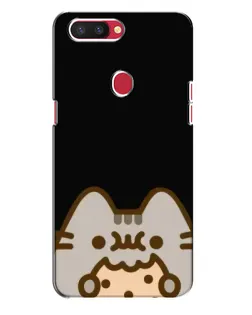 Чехол для OPPO R11s с картинкой «Пушин на черном» Чехол для OPPO R11s с картинкой «Пушин на черном»