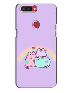 Чехол для OPPO R11s с картинкой «Радужные Пушины» Чехол для OPPO R11s с картинкой «Радужные Пушины»