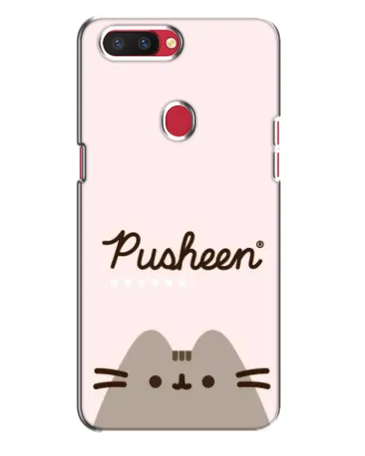 Чехол для OPPO R11s с картинкой «Pusheen логотип»