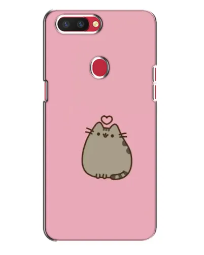 Чехол для OPPO R11s с картинкой «Pusheen сердце»