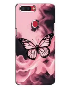 Чехол для OPPO R11s с картинкой «Бабочка в дыму» Чехол для OPPO R11s с картинкой «Бабочка в дыму»