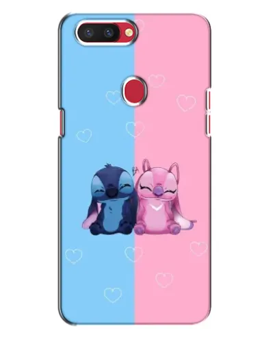 Чехол для OPPO R11s с картинкой «Stitch и Angel Love» Чехол для OPPO R11s с картинкой «Stitch и Angel Love»