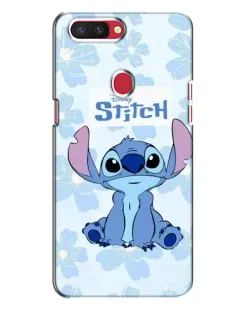 Чехол для OPPO R11s с картинкой «Stitch среди цветов» Чехол для OPPO R11s с картинкой «Stitch среди цветов»