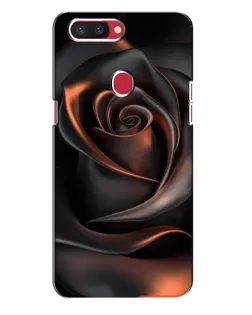 Чехол для OPPO R11s с картинкой «Шелковая черная роза» Чехол для OPPO R11s с картинкой «Шелковая черная роза»