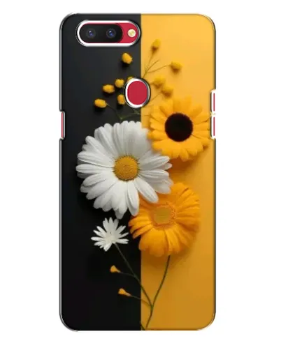 Чехол для OPPO R11s с картинкой «Подсолнух и ромашка»
