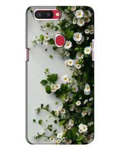 Чехол для OPPO R11s с картинкой «Ветка мелких белых цветов» Чехол для OPPO R11s с картинкой «Ветка мелких белых цветов»