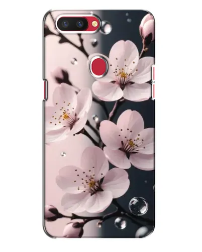 Чехол для OPPO R11s с картинкой «Нежная сакура и капли» Чехол для OPPO R11s с картинкой «Нежная сакура и капли»