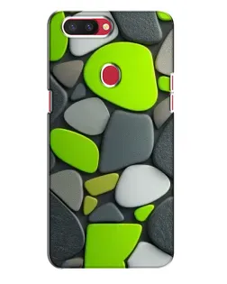 Чехол для OPPO R11s с картинкой «Яркая неоновая галька»