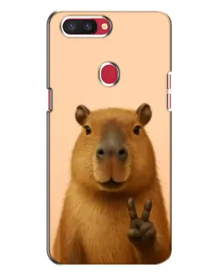 Чехол для OPPO R11s с картинкой «Капибара виктория» Чехол для OPPO R11s с картинкой «Капибара виктория»