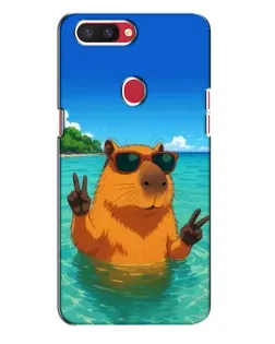 Чехол для OPPO R11s с картинкой «Морская капибара» Чехол для OPPO R11s с картинкой «Морская капибара»