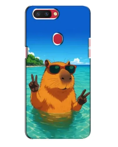 Чехол для OPPO R11s с картинкой «Морская капибара»
