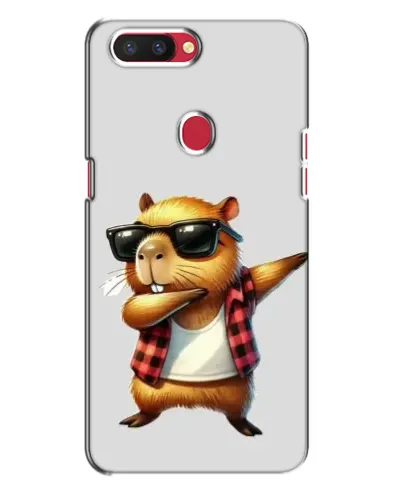 Чехол для OPPO R11s с картинкой «Капибара рэпер даб»