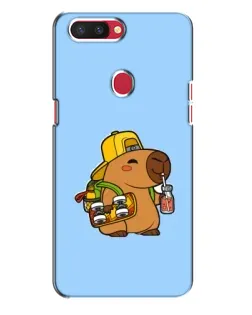 Чехол для OPPO R11s с картинкой «Капибара на скейте» Чехол для OPPO R11s с картинкой «Капибара на скейте»