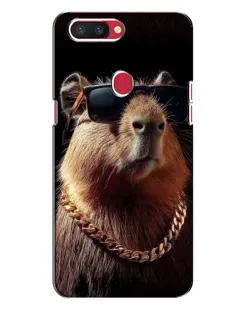 Чехол для OPPO R11s с картинкой «Капибара золотая цепь» Чехол для OPPO R11s с картинкой «Капибара золотая цепь»
