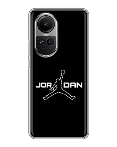 Чехол для OPPO Reno 10 Pro с картинкой «Nike Pink Swirl»