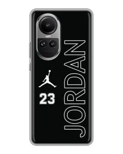 Чехол для OPPO Reno 10 Pro с картинкой «Jordan Vertical»