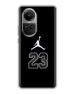 Чехол для OPPO Reno 10 Pro с картинкой «Jordan Flight 23»