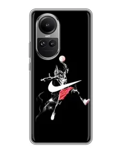 Чехол для OPPO Reno 10 Pro с картинкой «Jordan Jumpman»